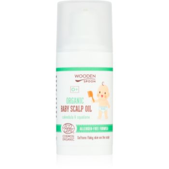 WoodenSpoon Organic ingrijirea scalpului pentru nou-nascuti si copii - imagine 2